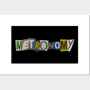 Metronomy - RansomNote Posters and Art